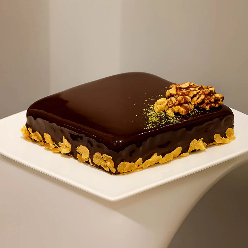 Chocolate Nutella Hazelnut Cake