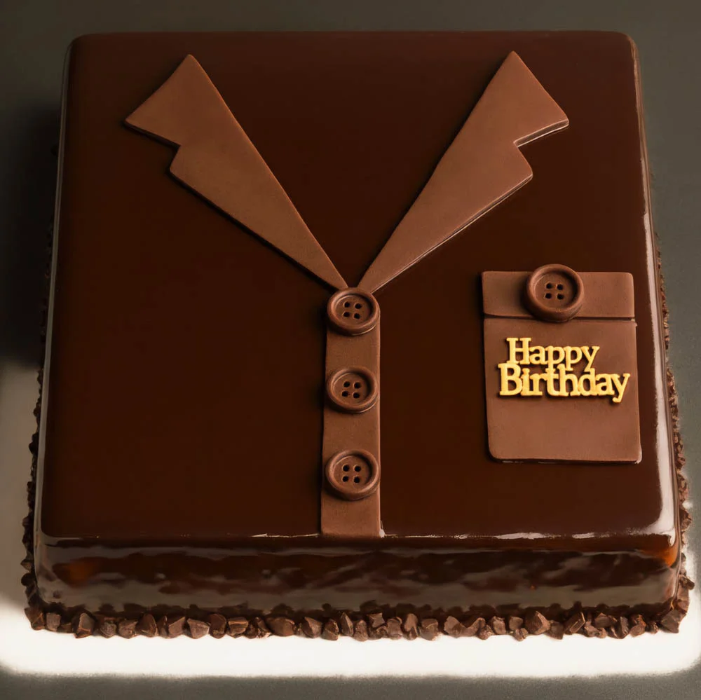 Father’s Day Bow Tie Chocolate Cake