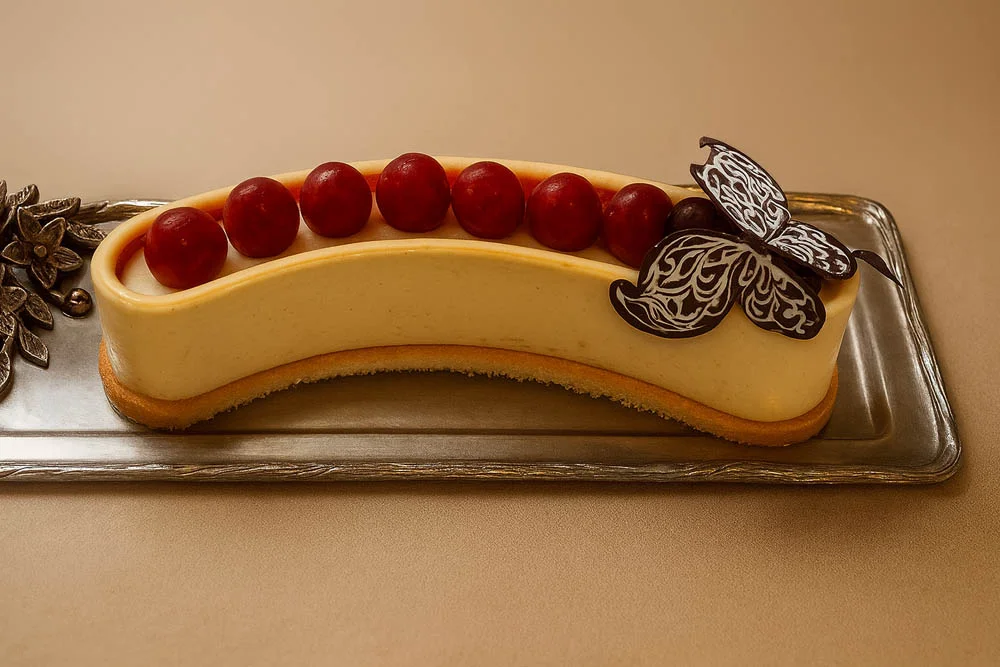 Moonlit Butterfly Cake