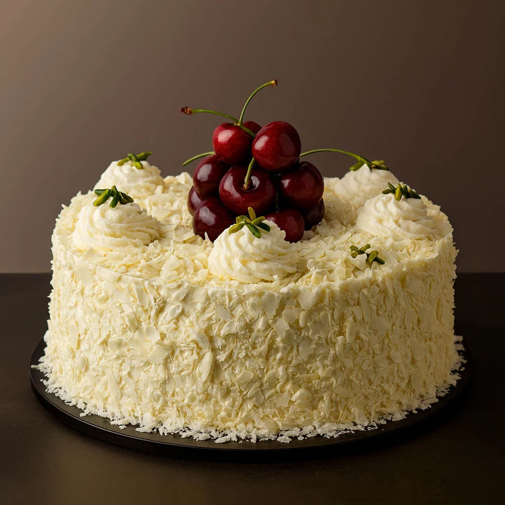 White Forest cake
